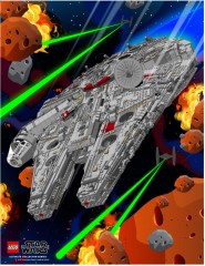 LEGO Gear 5005444 Millennium Falcon poster